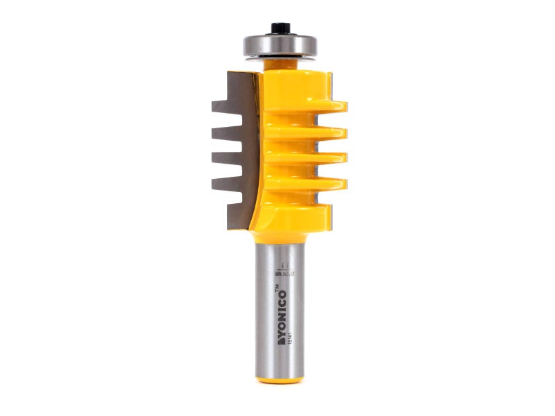 YONICO Router Bits Set Easy Setup Finger Joint 1-1/2-Inch 1/2-Inch Shank 15141 - Image 1